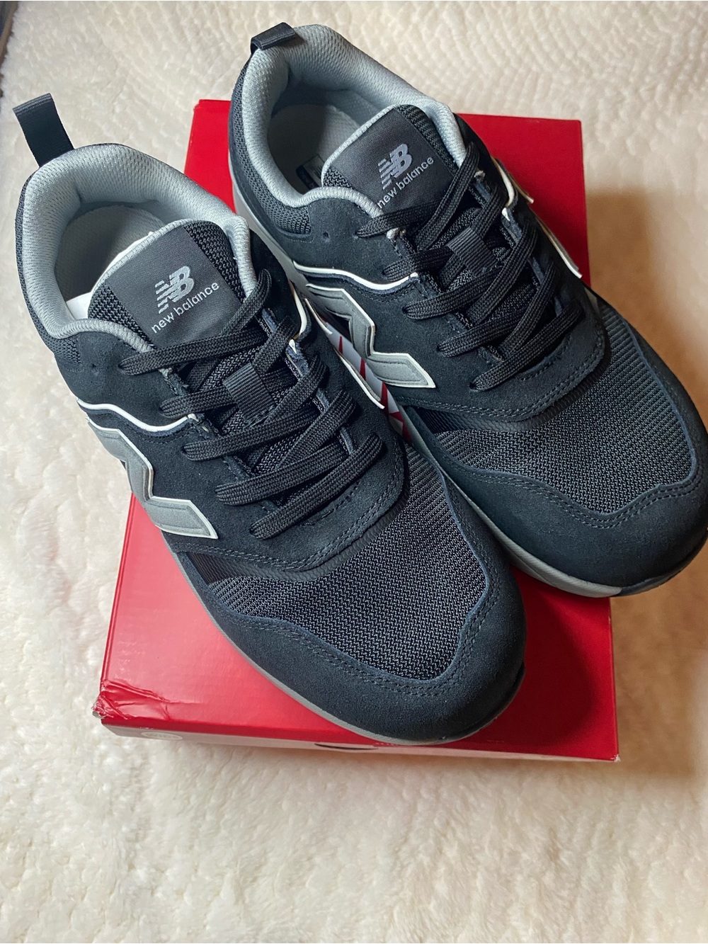 New Balance Elite Lite EH Men’s 9.5 2E Wide Composite Toe Work Shoes New